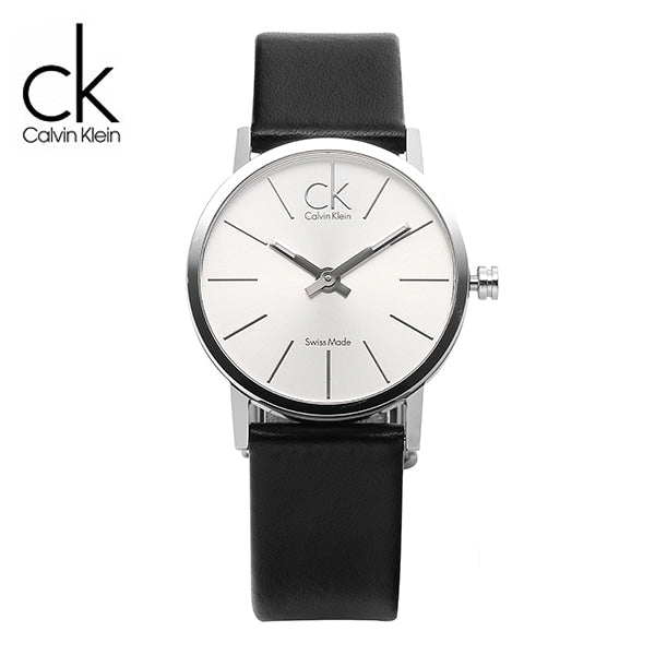Calvin Klein Post Minimal Silver Dial Men's Watch - K7622185