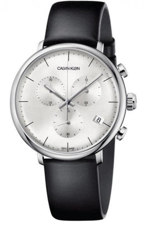 Calvin Klein High Noon Chronograph Quartz Silver Dial Men's Watch K8M271C6