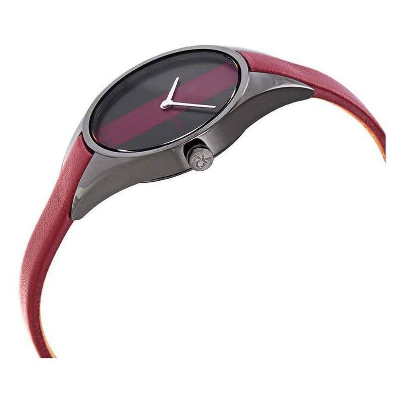 Calvin Klein Rebel Red and Black Dial Ladies Watch K8P237U1