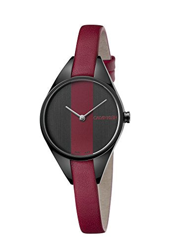 Calvin Klein Rebel Red and Black Dial Ladies Watch K8P237U1