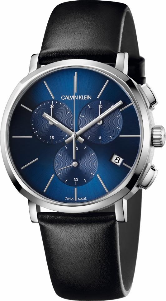 Calvin Klein Chronograph Quartz Blue Dial Men's Watch K8Q371CN