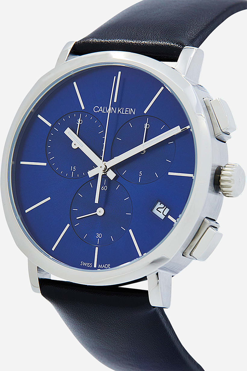 Calvin Klein Chronograph Quartz Blue Dial Men's Watch K8Q371CN
