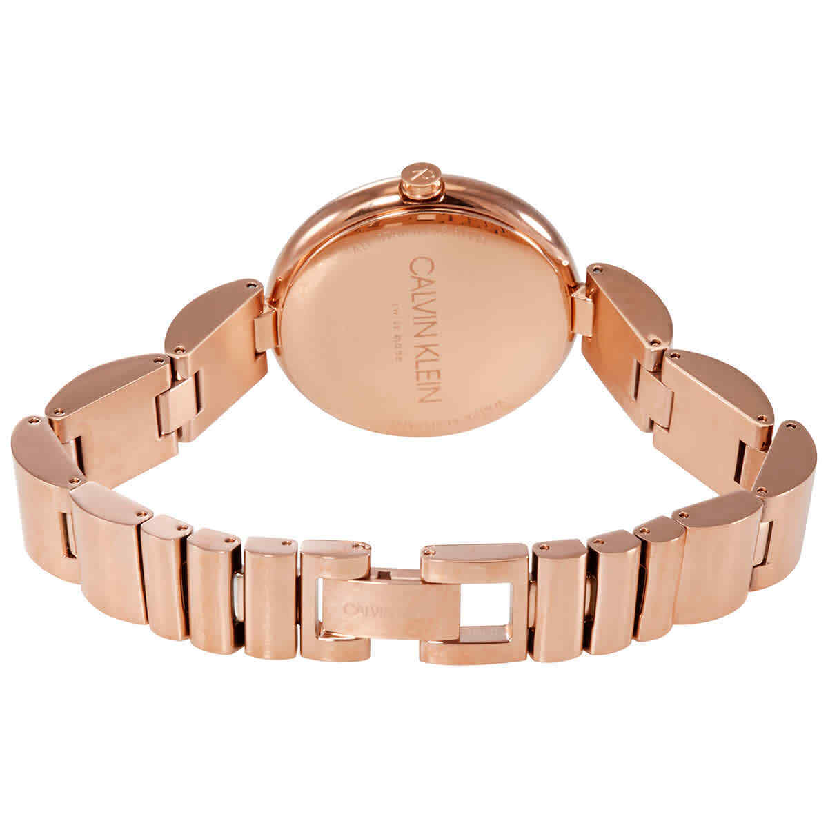Calvin Klein Women's Rose Gold Watch Stainless Steel K9U23646