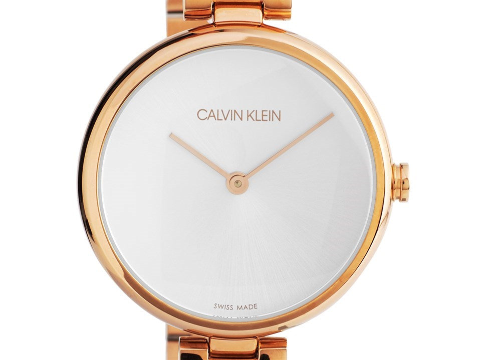 Calvin Klein Women's Rose Gold Watch Stainless Steel K9U23646