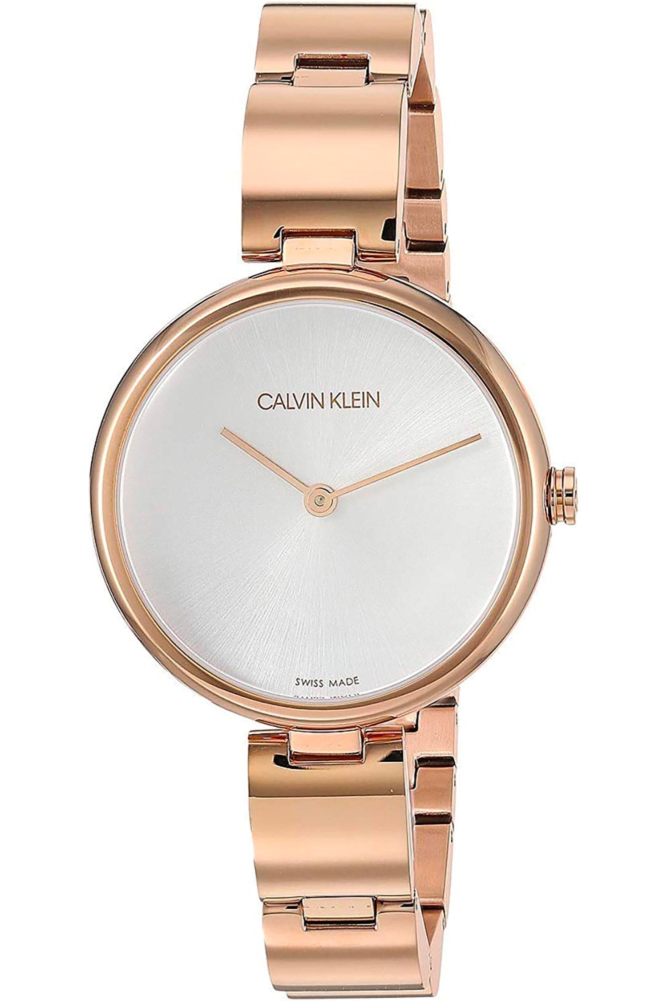 Calvin Klein Women's Rose Gold Watch Stainless Steel K9U23646