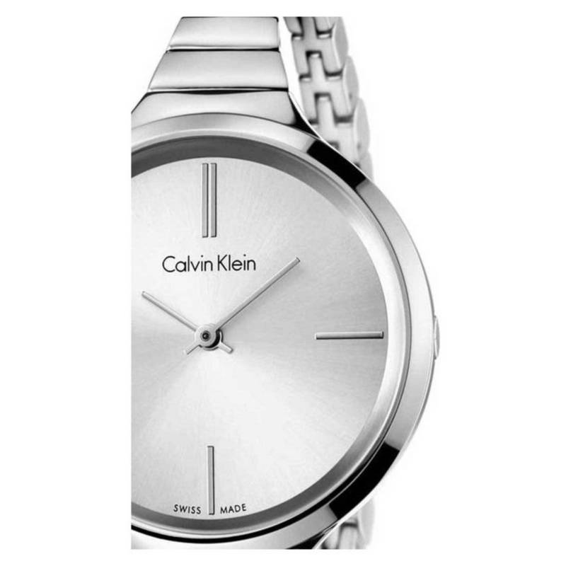 Calvin Klein Lively Silver Dial Stainless Steel Ladies Watch K4U23126