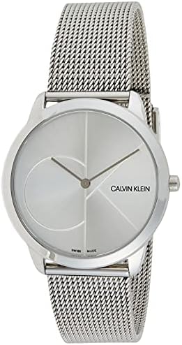 Calvin Klein Minimal Men's Silver Watch 40mm K3M2112Z