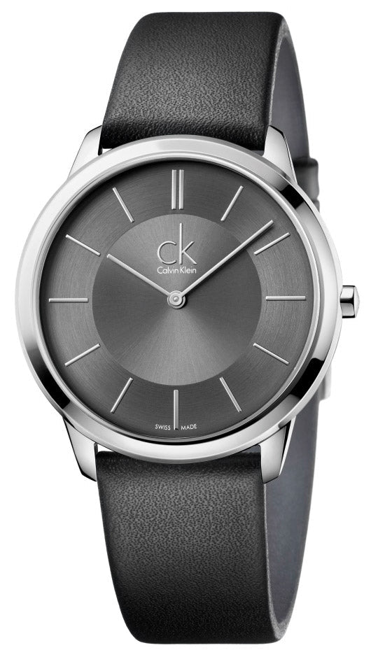 Calvin Klein Minimal Quartz Black Dial Men's Watch K3M211C4