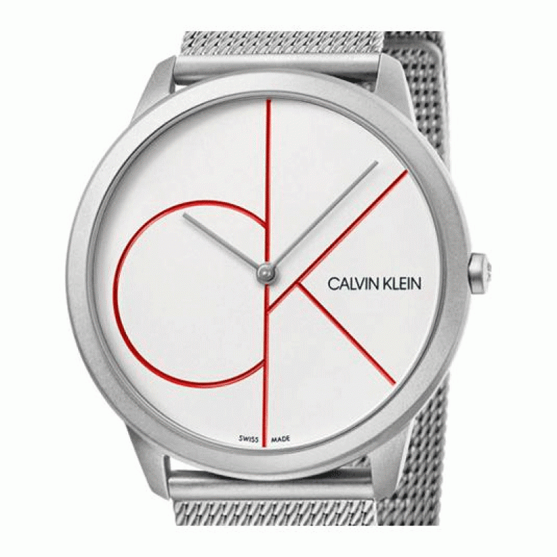 Calvin Klein Minimal Quartz White Dial Men's Watch K3M51152