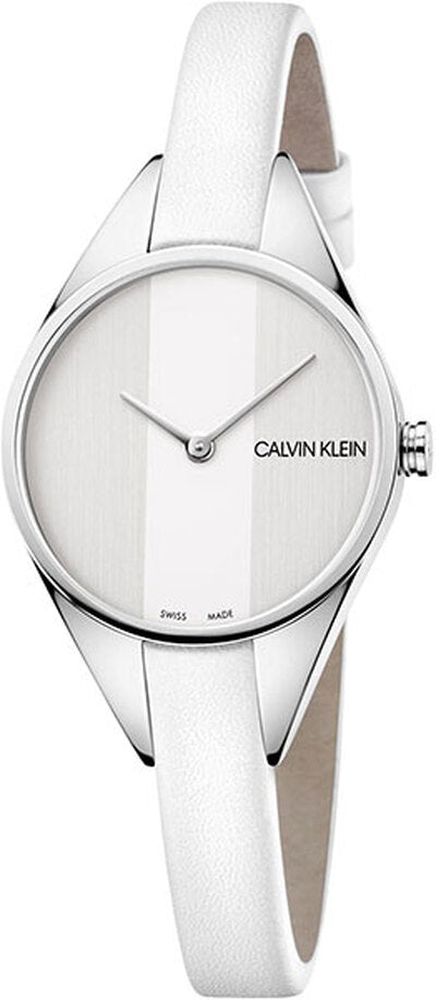 Calvin Klein Rebel Quartz Silver Dial Women's Watch K8P231L6