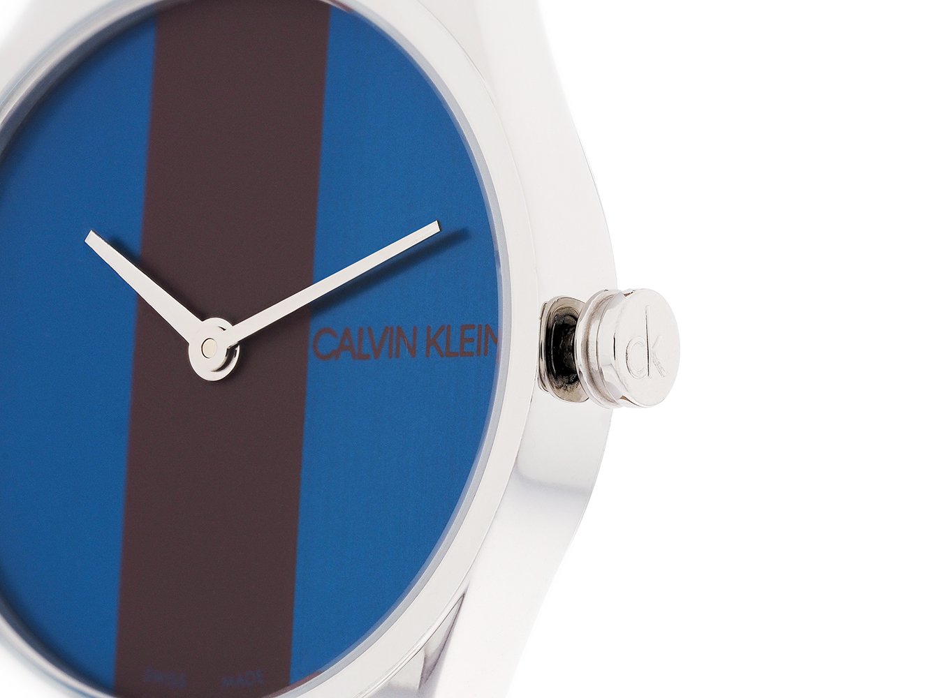 Calvin Klein Rise Quartz Blue Dial Ladies Watch K8P231UN