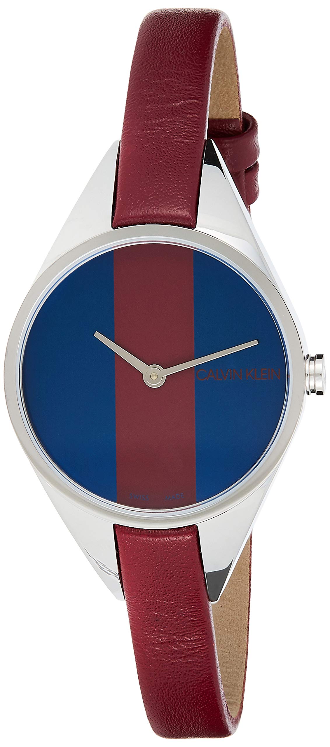 Calvin Klein Rise Quartz Blue Dial Ladies Watch K8P231UN