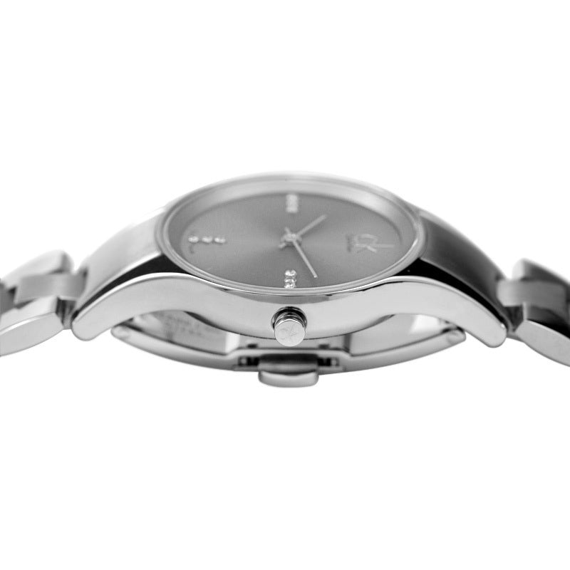 Calvin Klein Simplicity Quartz Crystal Silver Dial Ladies Watch K4323120