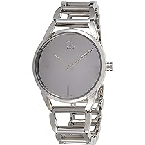 Calvin Klein Stately Silver Ladies Watch K3G23128