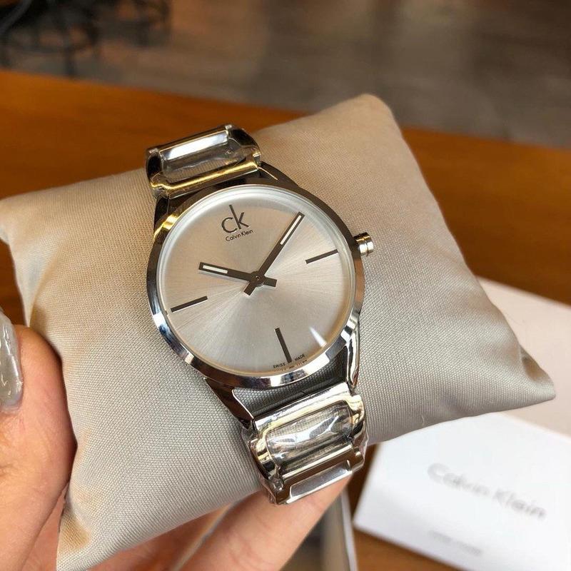Calvin Klein Stately Silver Ladies Watch K3G23128