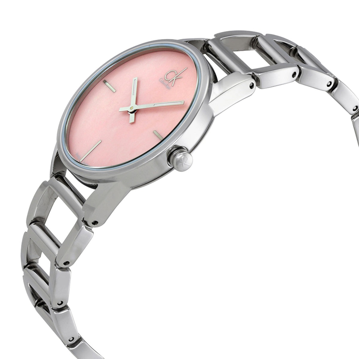 Calvin Klein Stately K3G2312E women's watch worn on wrist