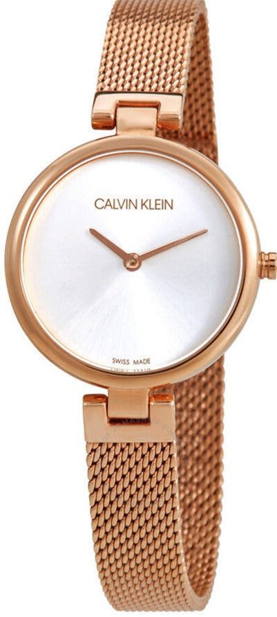 Calvin Klein Statement Quartz Green Dial Ladies Watch K8G23626