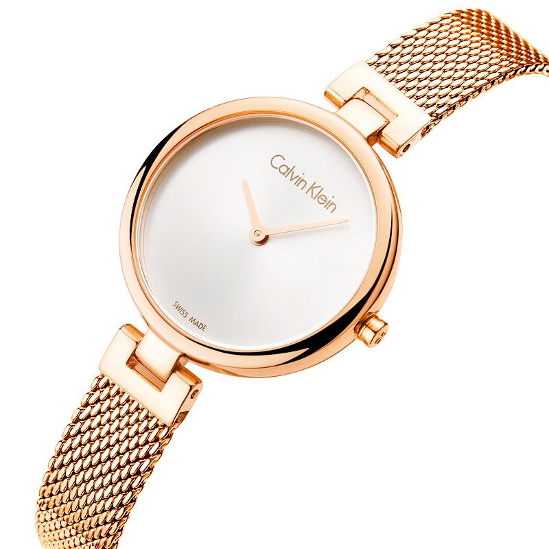 Calvin Klein Statement Quartz Green Dial Ladies Watch K8G23626