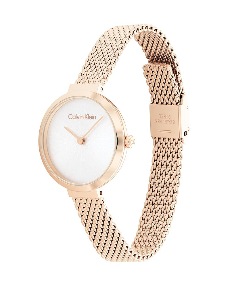 Calvin Klein Statement Quartz Green Dial Ladies Watch K8G23626