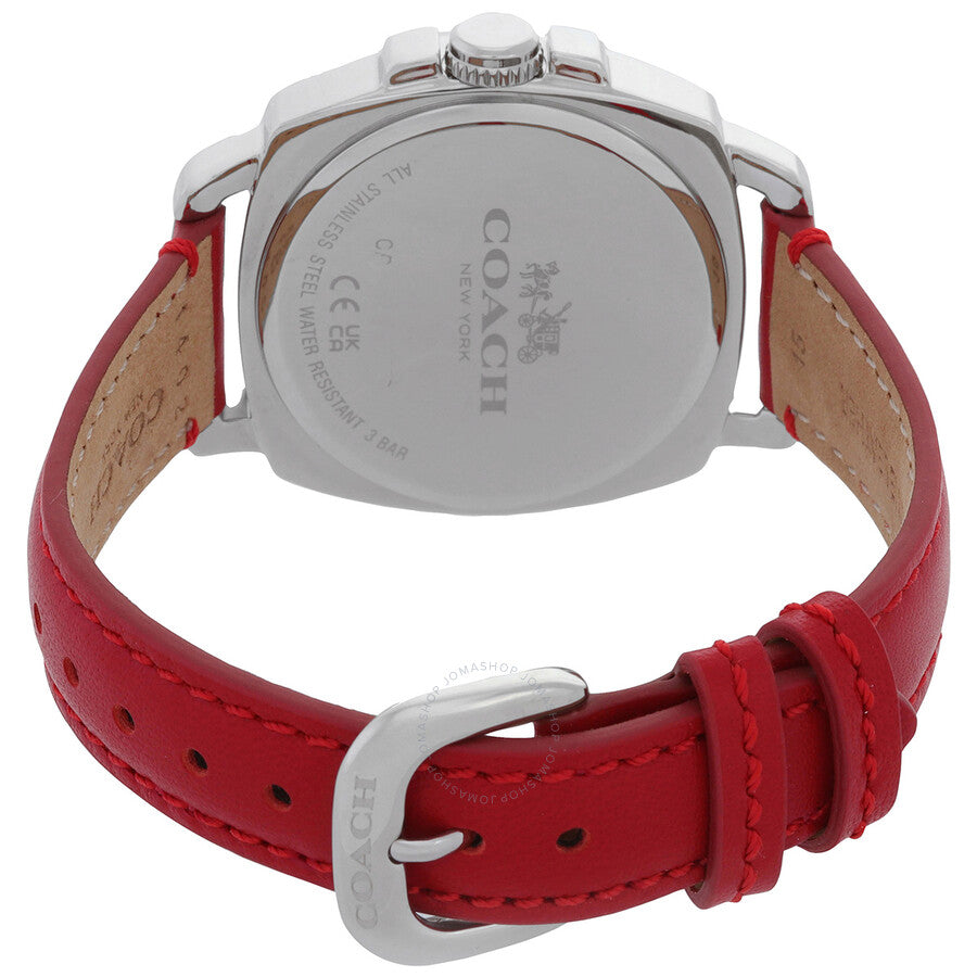 Coach Boyfriend Quartz Crystal Silver Dial Ladies Watch 14502171