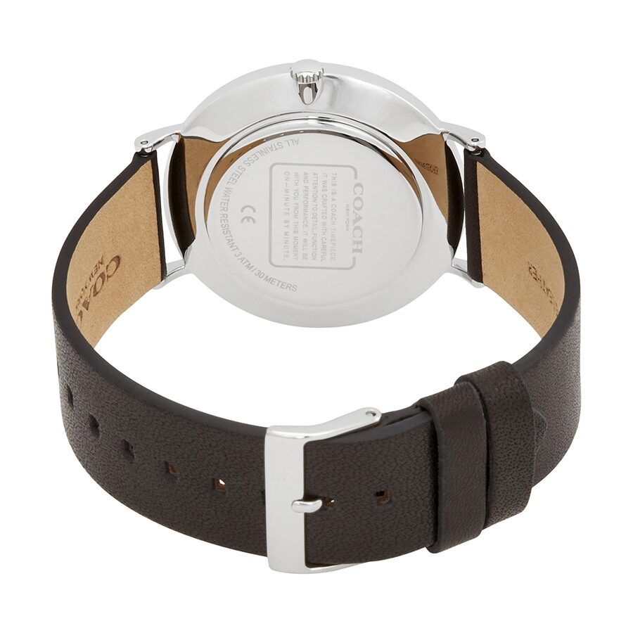 Coach Charles Quartz Black Dial Men's Watch 14602149