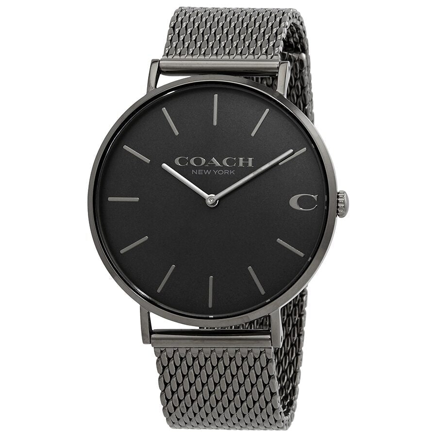 Coach Charles Quartz Black Dial Men's Watch 14602145