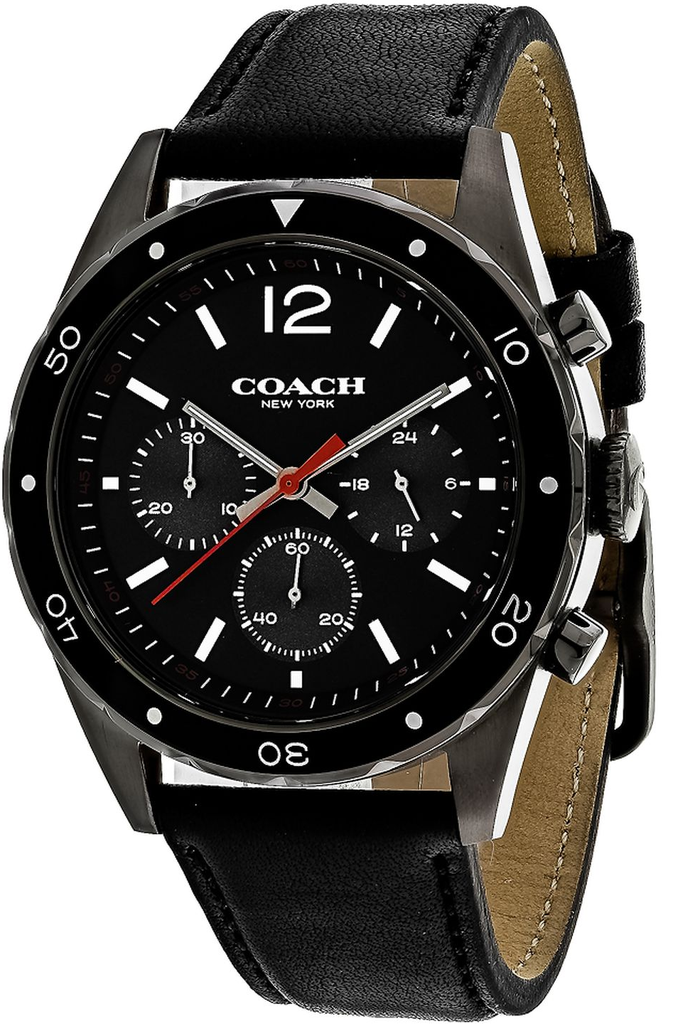 Coach Chronograph Classic Black Quartz Men's Watch - 14602039