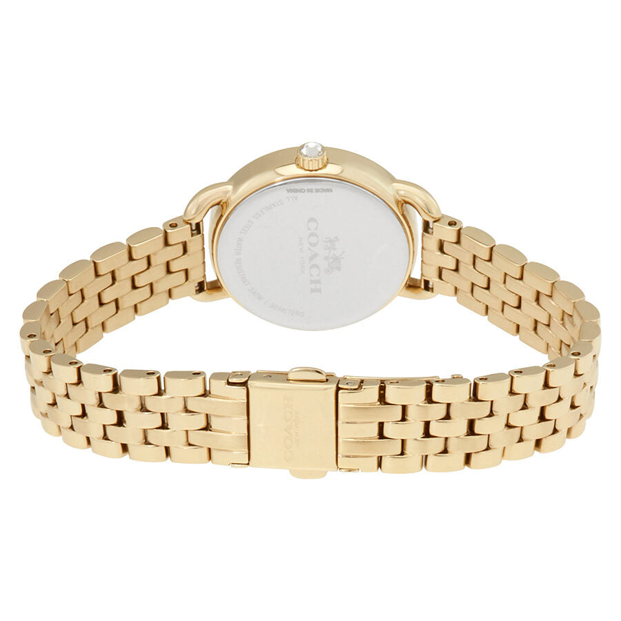 Coach Delancey Mother of Pearl Dial Ladies Gold Tone Watch 14502478