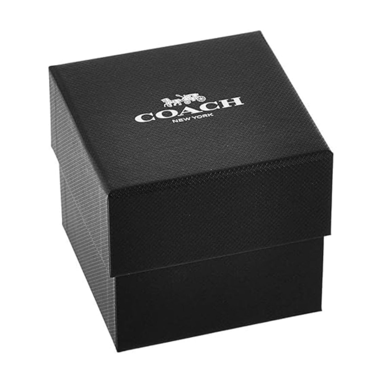 Coach Elliot watch presentation box with Coach branding