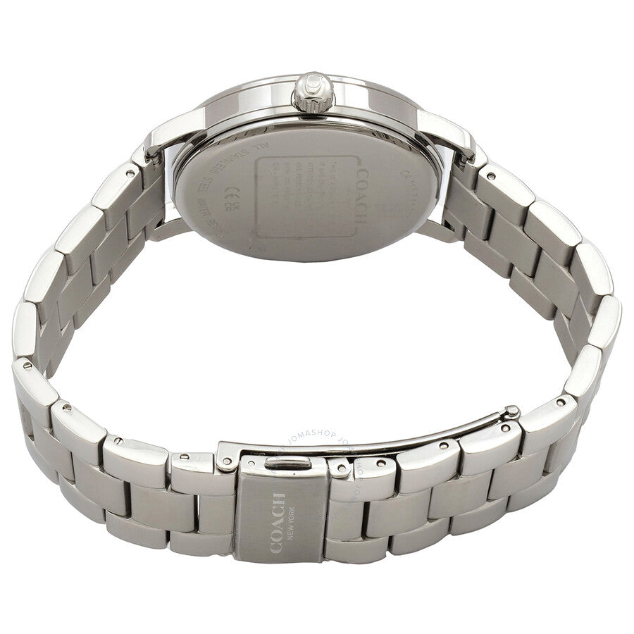 Coach Grand Quartz Silver Dial Ladies Watch 14503968