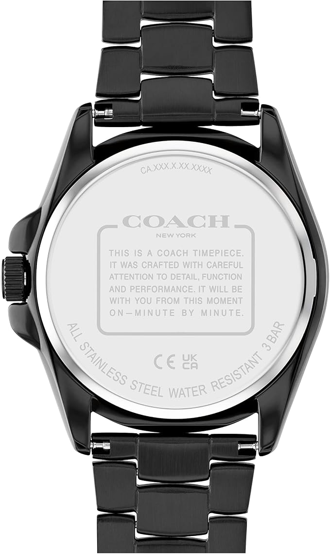 Coach Greyson Black Women's Watch - 14602582