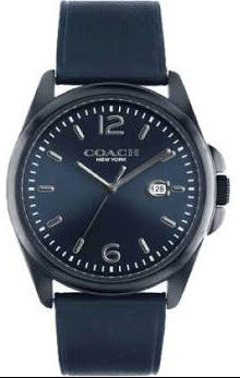 Coach Greyson Quartz Digital Blue Dial Men's Watch 14602587