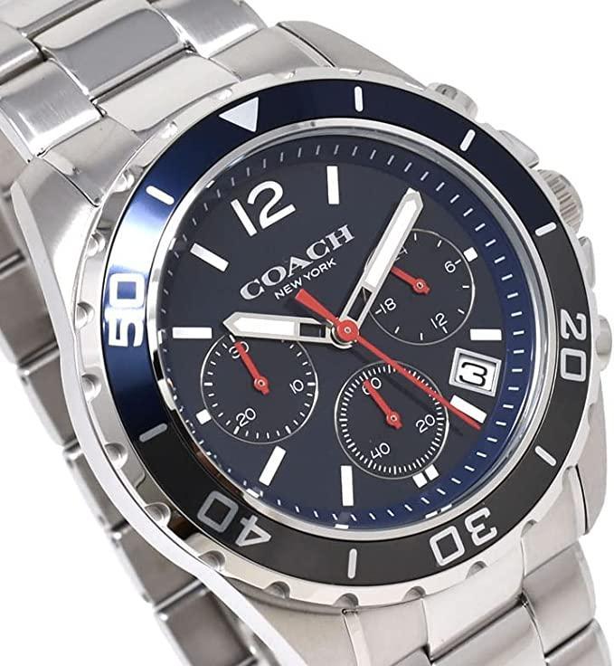 Coach Kent Blue Dial Chronograph Men's Watch 14602555