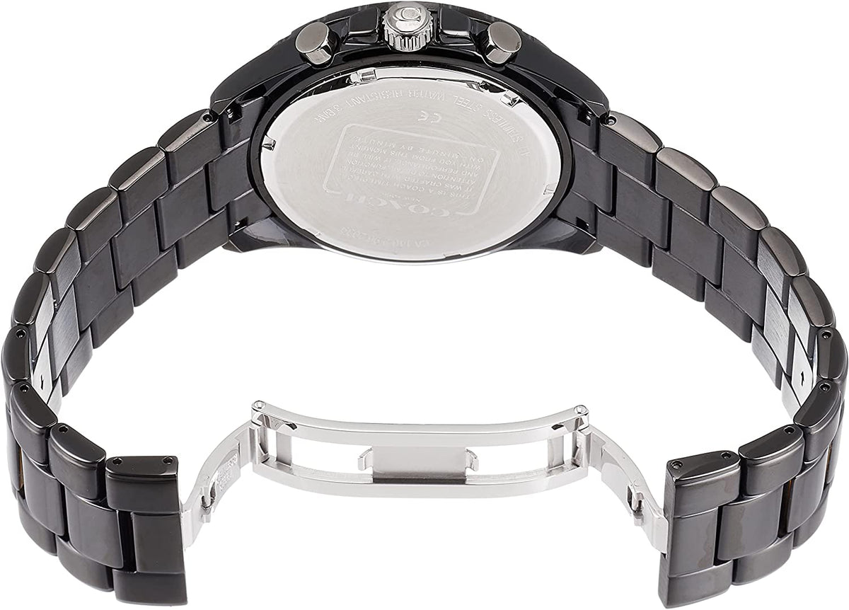 Coach Kent watch caseback and bracelet display view