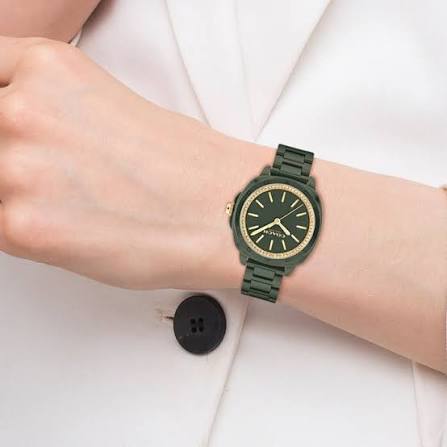 COACH KITT CRYSTAL GREEN CERAMIC BRACELET Women's WATCH - 14504404