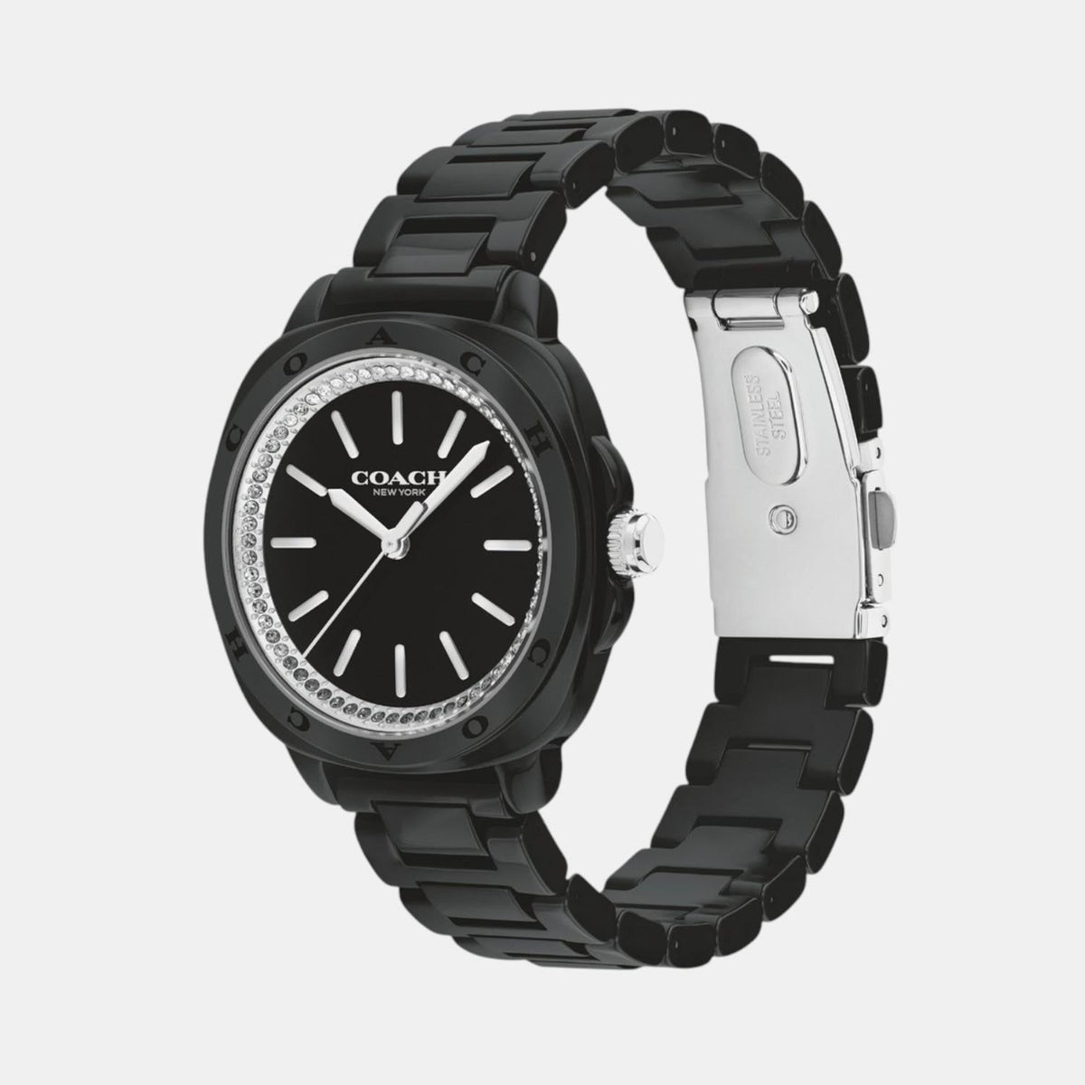Coach Kitt Black Ceramic Women's Watch - 14504406