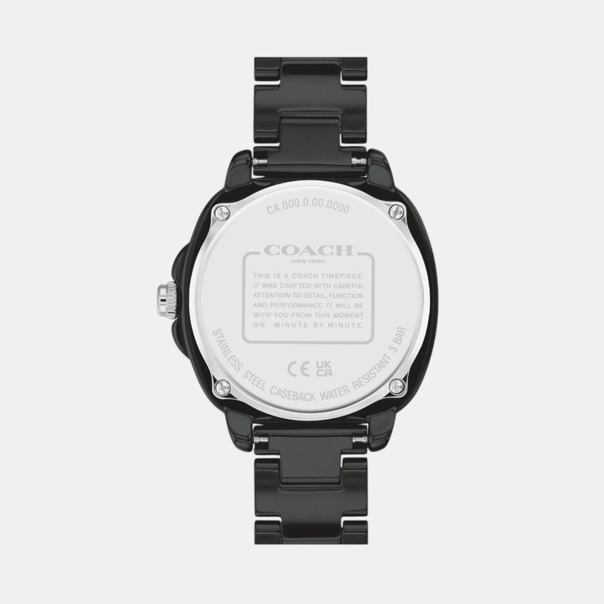 Coach Kitt Black Ceramic Women's Watch - 14504406