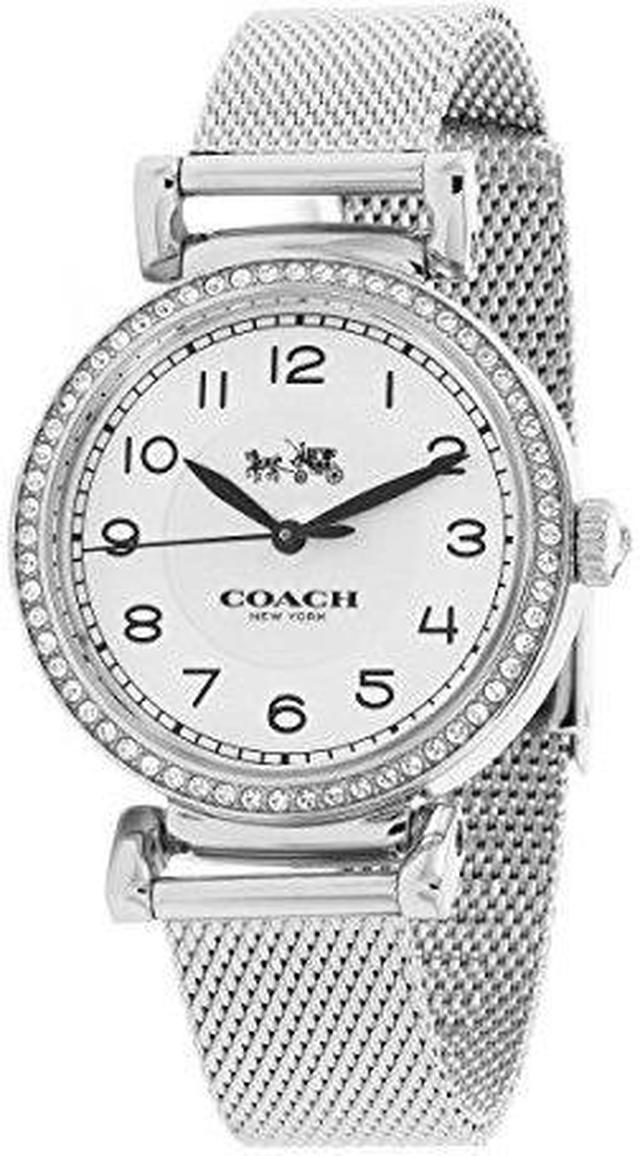 Coach Madison Mesh Stainless Steel 32mm Case Dress Women's Watch - 14502651