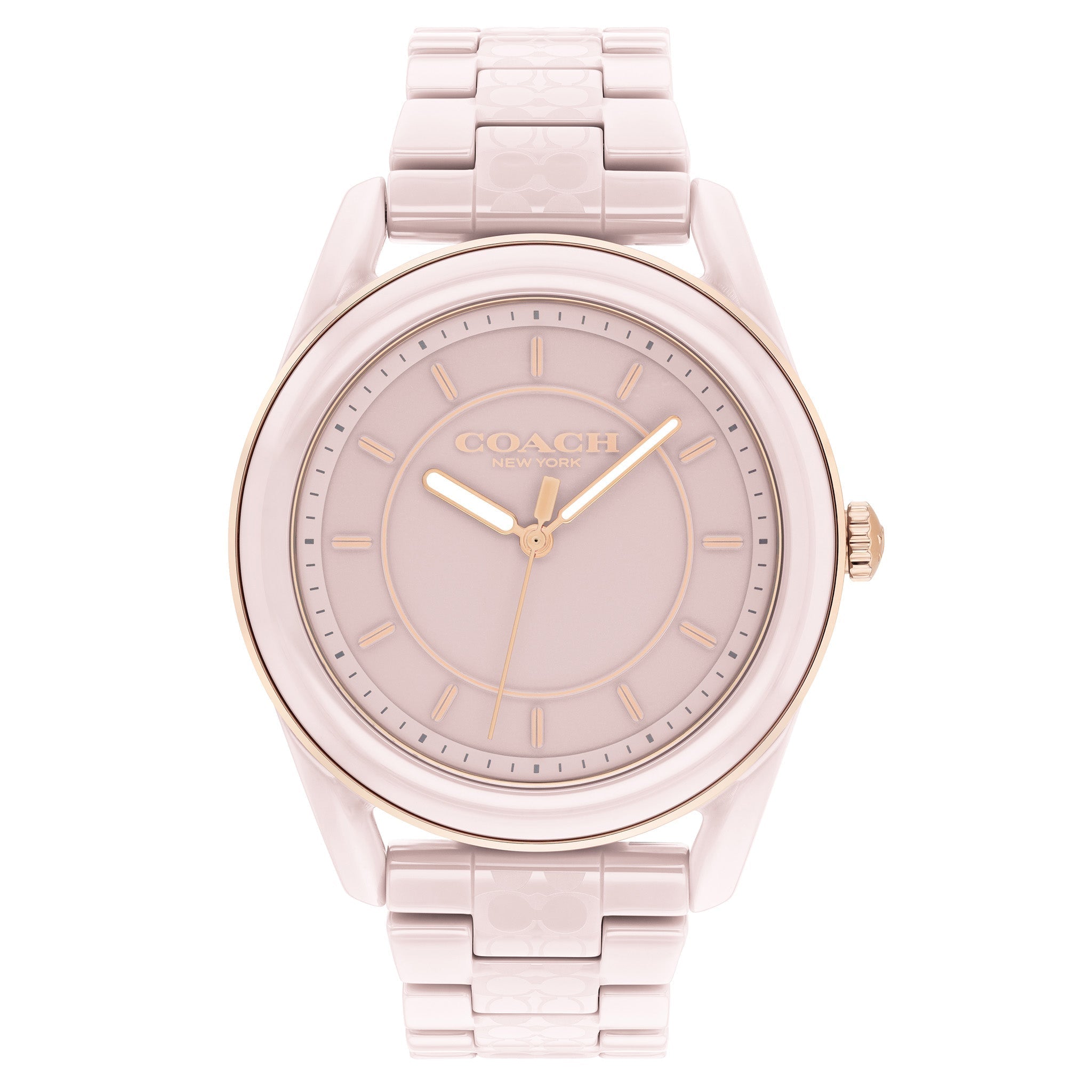 Coach Preston Blush Ceramic Women's Watch - 14503772