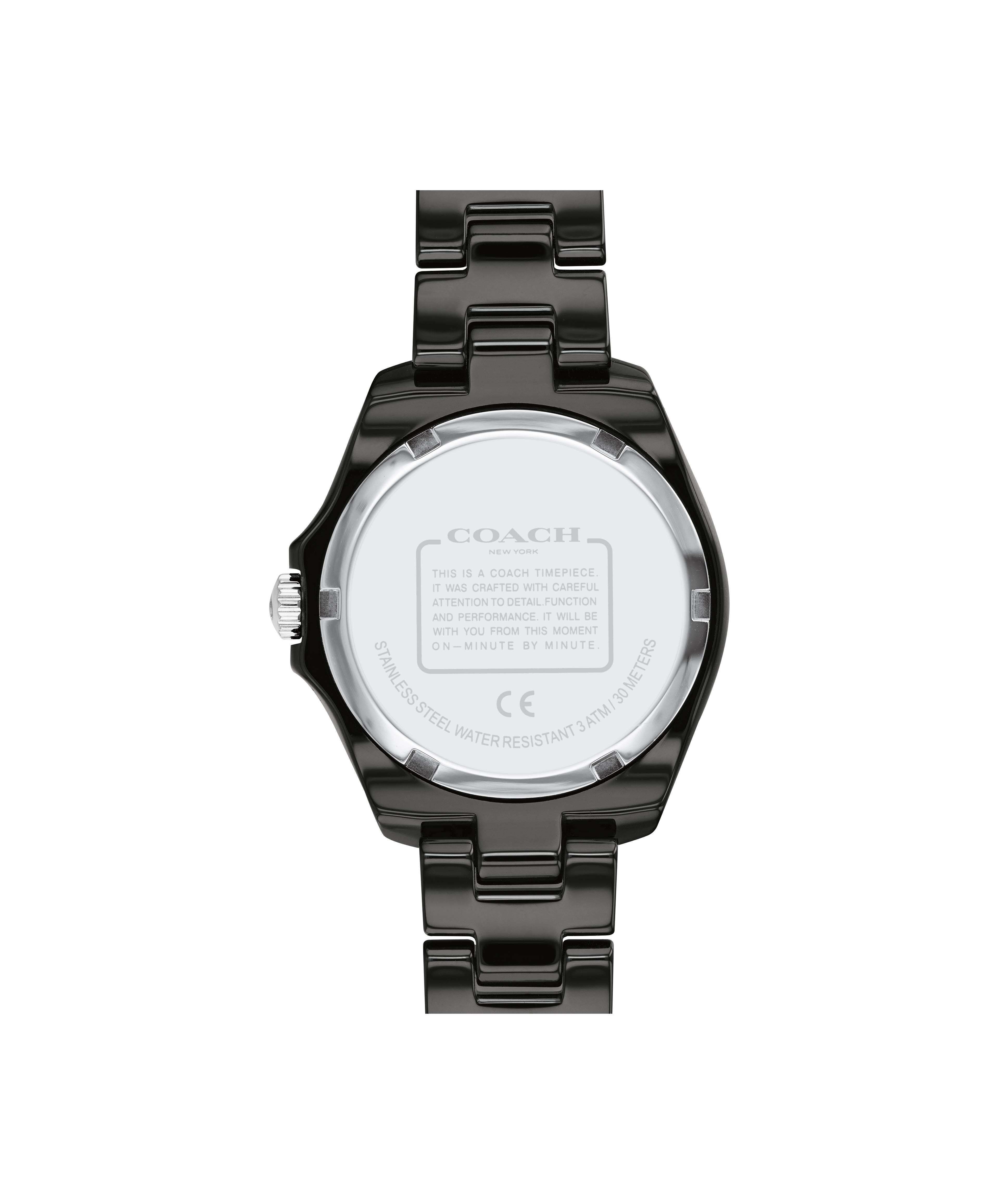 Coach PRESTON Quartz Black Dial Ladies Watch 14503805