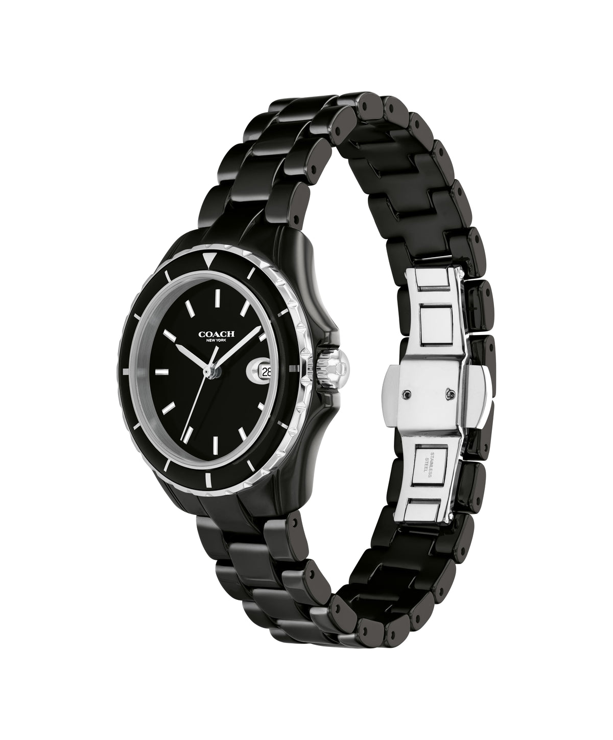 Coach PRESTON Quartz Black Dial Ladies Watch 14503805