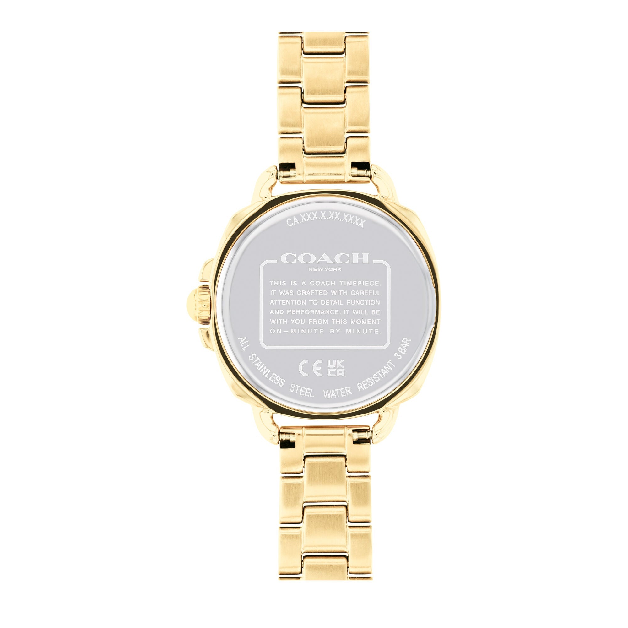 Coach Tatum Quartz Crystal Silver Dial Ladies Watch - 14504153
