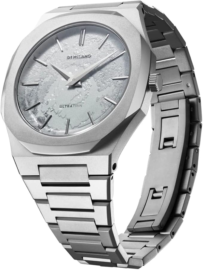 D1 Milano Ultra Thin Analog Silver Dial Men Watch - UTBJ18