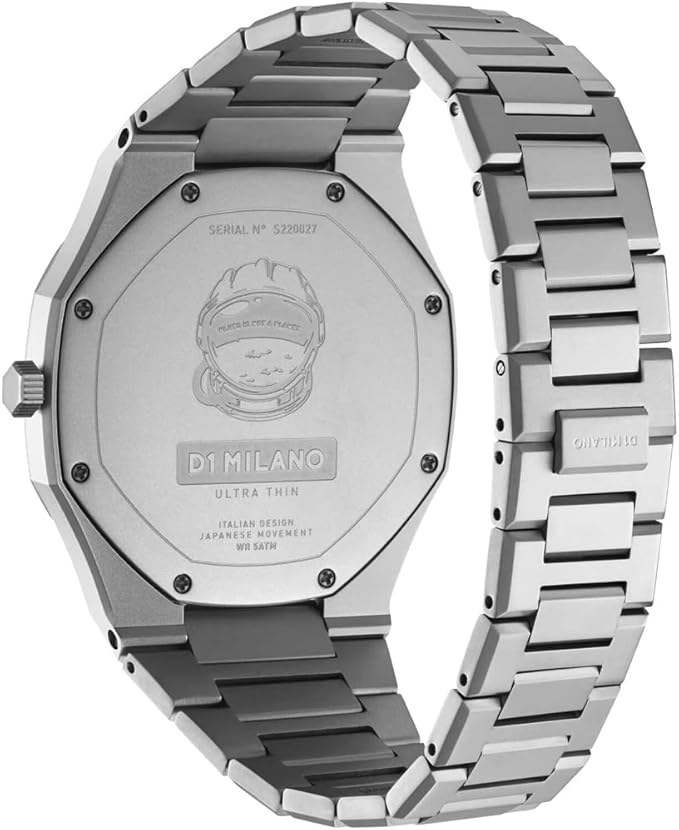 D1 Milano Ultra Thin Analog Silver Dial Men Watch - UTBJ18