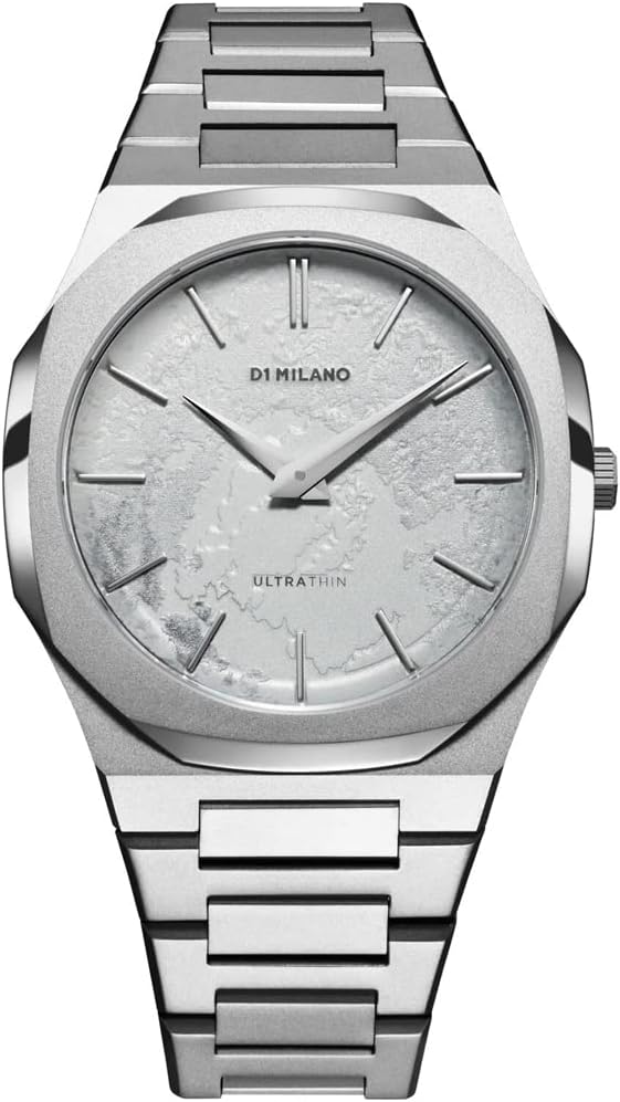 D1 Milano Ultra Thin Analog Silver Dial Men Watch - UTBJ18