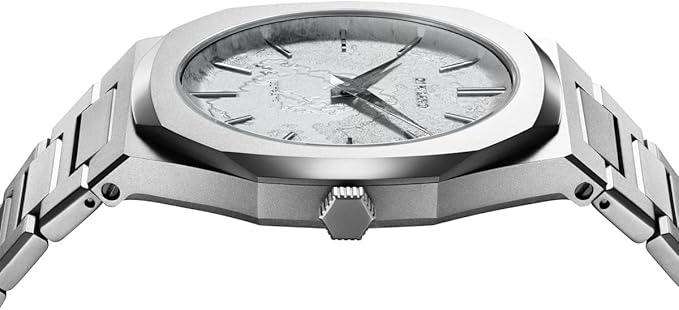 D1 Milano Ultra Thin Analog Silver Dial Men Watch - UTBJ18