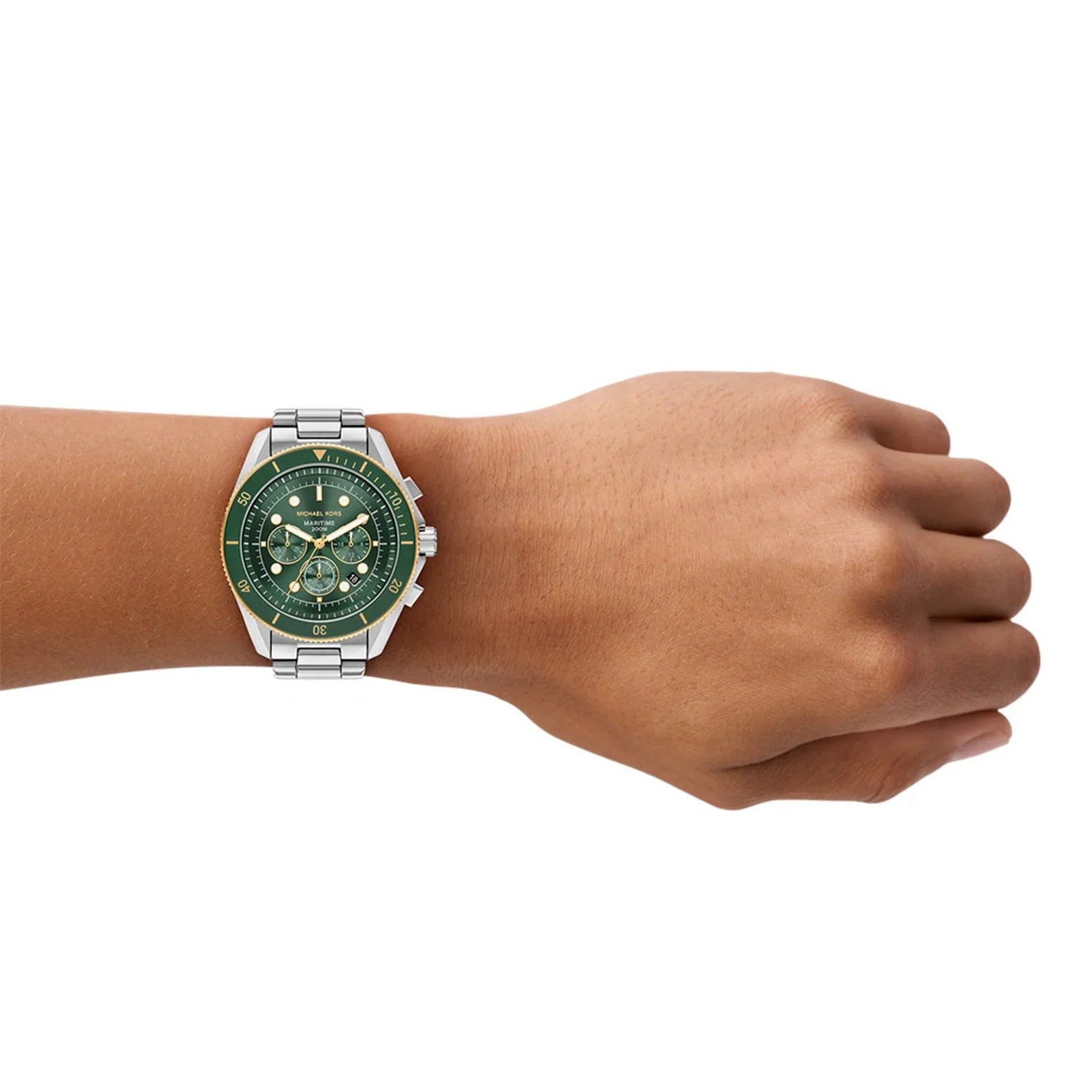 Michael Kors Maritime Chronograph Green Men's Watch MK9215
