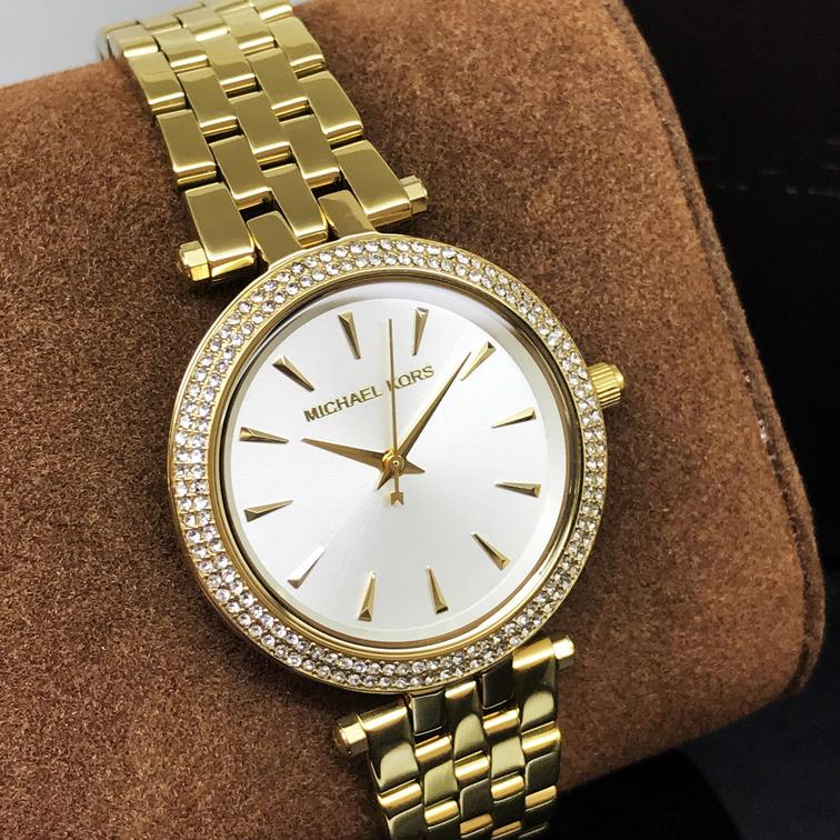 Michael Kors Darci Crystal Paved All Gold Ladies Watch MK3430 - Watches of New Zealand #5