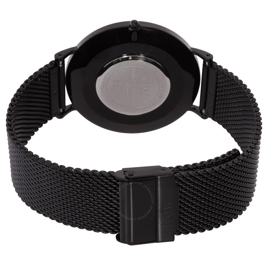 Daniel Wellington Classic Mesh Onyx Quartz Black Dial Men's Watch DW00100632
