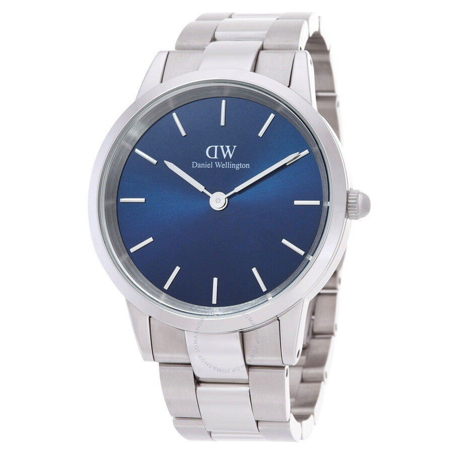 Daniel Wellington Iconic Link Arctic Quartz Blue Dial Watch DW00100448